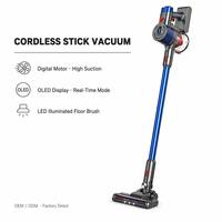 Aspirateur sans fil 2-en-1 sans sac à batterie lithium, 35 min, 2 vitesses, 300 W, léger, compact, sans balai
