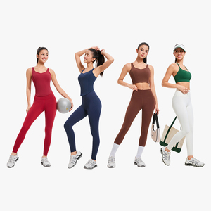 Pantalon de yoga pour femme Boody taille haute hanche levage sport Leggings pantalon de fitness abdomen pantalon de yoga ajusté - Product Image 4