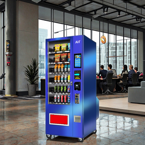 Distributeurs automatiques de boissons et de snacks en libre-service sans pilote commerciaux 24 heures sur 24 avec fonction SDK - Product Image 2