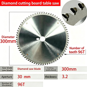 YUFU Kunlun Industrial Grade Laser Welded Hot Press Diamond <b>Saw</b> Blade for Woodworking Push Table <b>Saw</b> & Panel <b>Saw</b> Cutting - Product Image 5