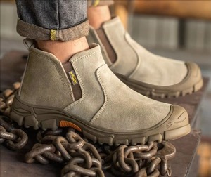 Chaussures de sécurité <span class=keywords><strong>homme</strong></span> haute qualité, style moderne, printemps-été-automne, isolation, embout en acier, semelle intermédiaire en maille anti-perforation - Product Image 2