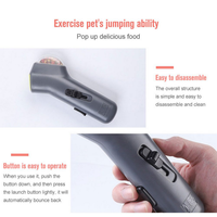 Jouet d'entraînement interactif pour chien Lanceur de catapulte pour animaux de compagnie