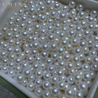 Alto brillo 2-6mm 3A perla Akoya de agua dulce redondo blanco colgante de lujo pendientes de tuerca perlas sueltas naturales Uso de joyería