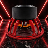 Speaker Subwoofer Metal Profesional 18 Inch 4400W RMS 8800W Peak 151mm Voice Coil Driver Bass Daya Tinggi Sistem Audio Panggung