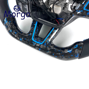 Volante de Fibra de Carbono Forjado para <span class=keywords><strong>Ford</strong></span> <span class=keywords><strong>Focus</strong></span> MK2 MK3 MK4 ST <span class=keywords><strong>RS</strong></span> 2015-2018, Accesorios Interiores para Automóvil - Product Image 3