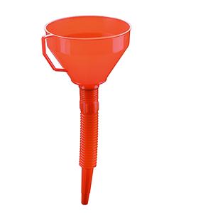 Embudo de plástico de Gas de boca ancha con mango Embudo de coche grande para uso automotriz Filtro de malla extraíble para cambio de aceite combustible de agua - Product Image 2