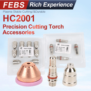 Jiusheng CUT-200 JS Power CNC soplete de corte por Plasma accesorios fábrica venta al por mayor suministros de soldadura de hafnio refrigerado por agua - Product Image 4