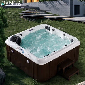 Jacuzzis para 4 a 5 personas <span class=keywords><strong>Precio</strong></span> Bañera de hidromasaje y jacuzzi al aire libre Yacuzzie Para Tina Hidromasaje Exterior Spa Jakuzzy Hottub - Product Image 1