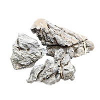 Ornement paysager d'aquarium en pierre bleue naturelle lavée à l'acide pour aquariums et terrariums de tortues