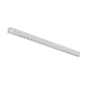 Spot LED 18W pour rail magnétique, blanc 48V, 16 couleurs, 4000K ; idéal pour l'éclairage des couloirs et des espaces - Product Image 1