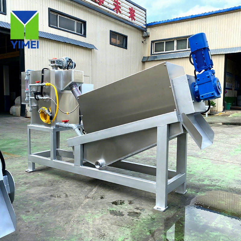 New Stainless Steel Screw Press Dewatering
