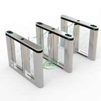 Torniquete de Acceso Rápido Moderno, Barrera Automática de Control de Acceso para Oficinas, Escuelas y Aeropuertos