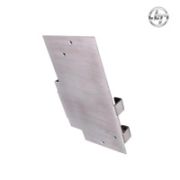 Pièces pliées sur mesure en acier inoxydable, plaque de base rectangulaire à haute tolérance, accessoires de montage industriel