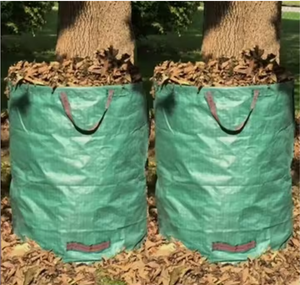 Various Sizes Heavy Duty <b>Garden</b> <b>Bags</b> Reusable Yard <b>Waste</b> <b>Bags</b> PP Leaf <b>Bag</b> with 3 Handles - Product Image 4