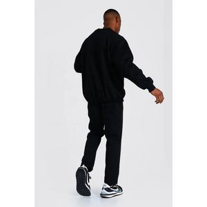 Mens Pullover hoodie Gym Pant Jogging Men Tracksuit two piece hoodie set for men - Product Image 5