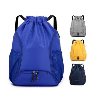 Factory Custom Logo Fashion Large Capacity Sports <b>Drawstring</b> <b>Backpack</b> Wholesale Gym Basketball Bag Waterproof Football Bag - Product Image 1