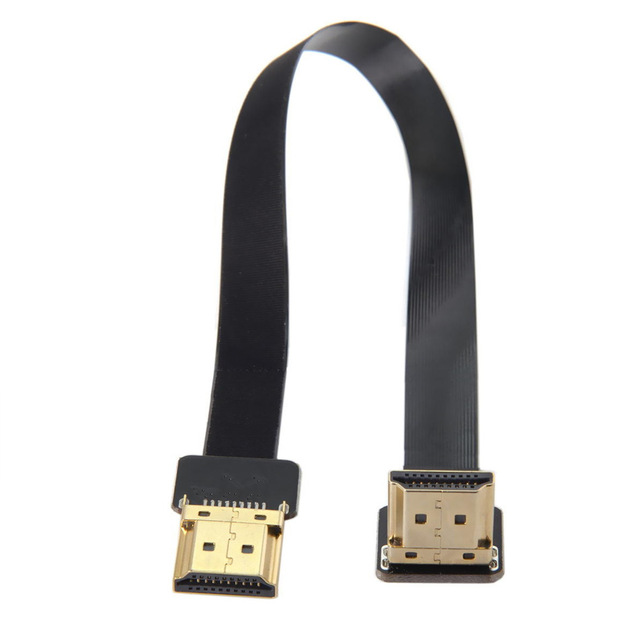 Ultra Thin FPV 20 Pin HDMI Flat Slim Ribbon Cable Bnf Micro Fpv Hdm Aerial Photography Cable Tupc Hdm Multi Lengths for Drone