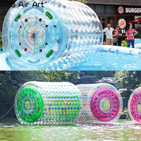 Offre Spéciale 2.5*2.2*1.7m gonflable eau marche balle course bulle Zorb rouleau balle pour enfants adultes Sports nautiques pour 1.6-2.2m