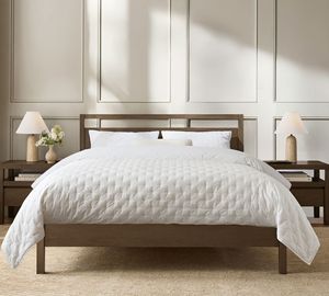 Cama de Madera Maciza de Estilo Rústico Francés con Cuatro Postes, Estructura de Cama de Madera Tallada a Mano de Estilo Vintage para Muebles de Dormitorio - Product Image 2
