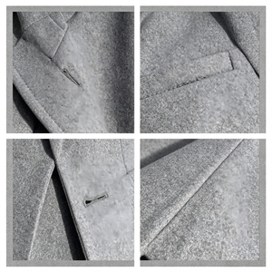 Conjunto <span class=keywords><strong>de</strong></span> 2 Piezas para Mujer: Blazer Estructurado Gris Carbón y Falda Maxi Plisada, Traje Formal <span class=keywords><strong>de</strong></span> Oficina, Ropa <span class=keywords><strong>de</strong></span> Trabajo Elegante, Trajes <span class=keywords><strong>de</strong></span> Negocios - Product Image 2