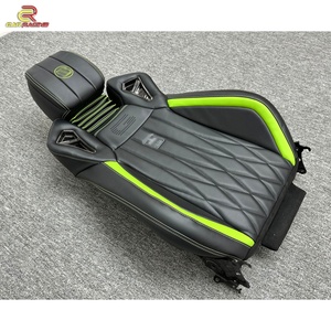 Asientos de Cuero de 2 Piezas Estilo B, Color Verde Personalizado AU-916 para Mercedes Benz Clase G W464 G500 AMG G63 G550 2019-2024 - Product Image 2