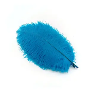 Wholesale Feather Supplier 15-20 cm Natural Black Cheap Ostrich Feather For Crafts Sale