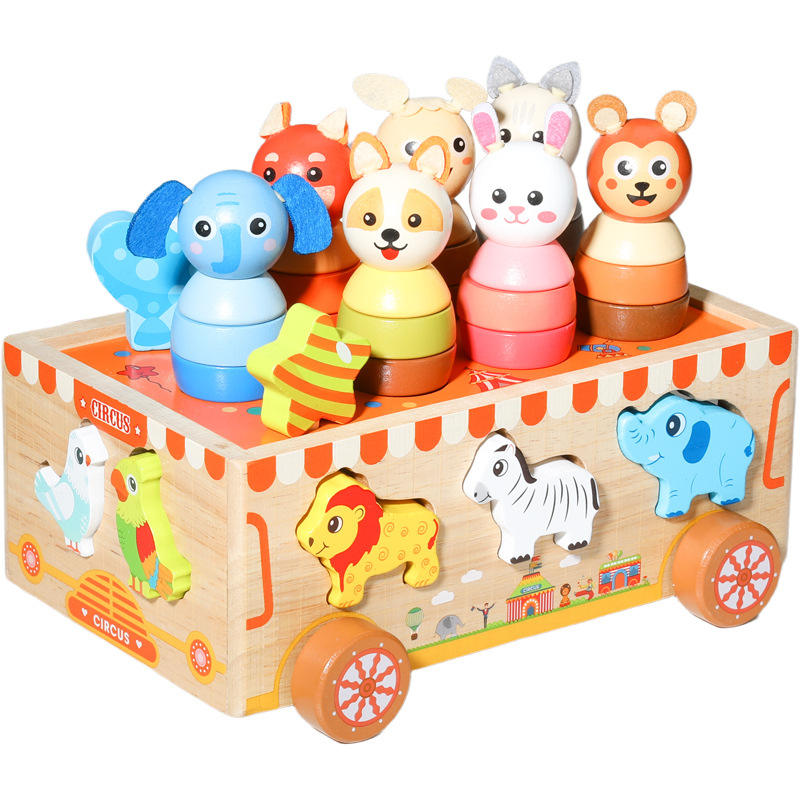 Cirque animal voiture