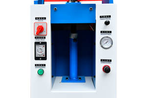 Schuh herstellung Maschinen presse Luftdruck Handbuch Single Station Sohlen pressen Befestigungs maschine - Product Image 5