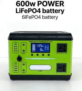 Nueva Estación de Energía Solar Rich <span class=keywords><strong>Energy</strong></span> de 600W LiFePO4 con Inversor de Onda Sinusoidal Pura, Arrancador de Baterías y Compatibilidad con la UE - Uso Doméstico/Automóvil/RV - Product Image 4