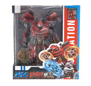 Aleación deformación figura de acción juguete robot modelo coche ambulancia avión vehículo ornamento coche de juguete Prime - Product Image 5