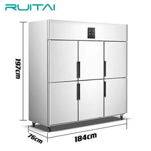 Réfrigérateur de <span class=keywords><strong>congélateur</strong></span> d'acier inoxydable de cuisine commerciale de supermarché équipement de réfrigération <span class=keywords><strong>horizontal</strong></span> de refroidisseur <span class=keywords><strong>vertical</strong></span> de haute qualité - Product Image 5