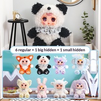 Choses Woo mm lait bonbons chérie bébé parcelle thème assis boîte aveugle mignon peluche poupée cadeau pour les filles 14 ans et plus exquis