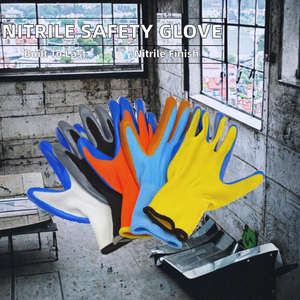 Guantes de Trabajo de Algodón y Poliéster de Alta Calidad, Protección para las Manos, Uso General, Talla L - Product Image 2