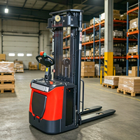 Chariot élévateur à palettes électrique neuf de 1,5/2,0 tonnes avec batterie lithium-ion, déplaceur latéral hydraulique, pneus pleins/pneumatiques pour usage intérieur