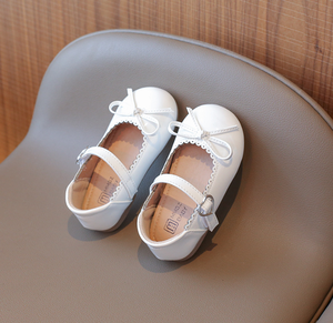 Chaussures plates en cuir pour enfants, couleur bonbon, à semelle souple, pour filles, style printemps - Product Image 5