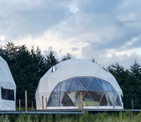 Grande dôme bulle extérieur panoramique transparent pour observation du ciel étoilé, design moderne, idéal pour rendez-vous romantique, salle DIY, anniversaire, fête