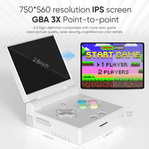 Console de jeu portable rétro <span class=keywords><strong>Miyoo</strong></span> MINI Flip avec écran IPS de 2,8 pouces, lecteur de carte et sac de rangement - Product Image 3