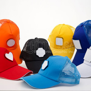 Sublimation Blank Full Color Mesh Cap Custom Mesh Back Trucker Cap