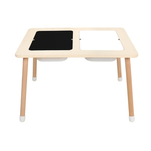 Bảng tích lũy bằng gỗ, cát và sơn nước, đa chức năng giáo dục sớm cảm giác bàn và bộ ghế - Product Image 5