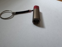 Encendedor Electrónico Mini Tipo-C de Aleación de Aluminio con Clip para Llavero |   Encendedor USB Portátil de TPE/PVC para Uso en Campamentos al Aire Libre