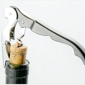 Low Moq Wine Opener Corkscrew Multi-functional Mini Stainless Steel Manual Wine Bottle Opener