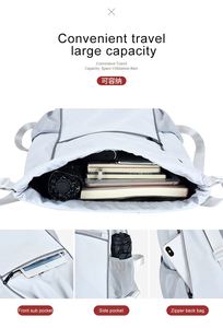 2025 Logo personnalisé Sport Gym cordon sac à dos Style de luxe mode décontracté chaîne sac à dos étanche nouveau Design - Product Image 3