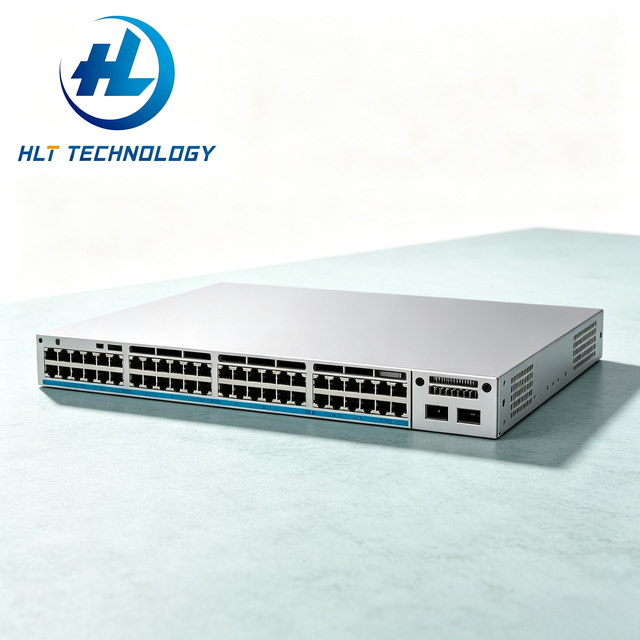C9300-48UXM-A Managed 48-Port Multigigabit Switch, 10G Uplink, High-Power 60W UPOE, Stackable Layer 3 Advanced Enterprise Switch