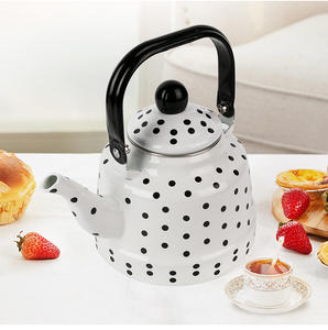 Hervidor de Esmalte Moderno de 2.5L con Diseño Floral, Apto para Estufa, Ecológico, para Uso Doméstico, Gran Venta <span class=keywords><strong>en</strong></span> <span class=keywords><strong>Línea</strong></span> - Product Image 5