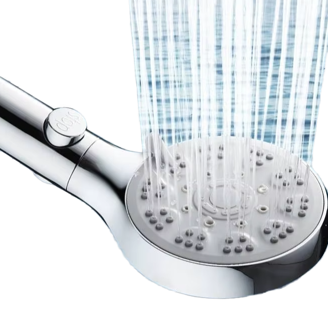 Smart High-Pressure Rain Shower Head with Handheld Super Strong Water Saving Bath Bathroom Feature