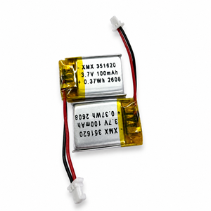 351620 3.7V 100mAh 锂聚合物电池 可充电锂聚合物电池，适用于可穿戴物联网电子设备 - Product Image 2