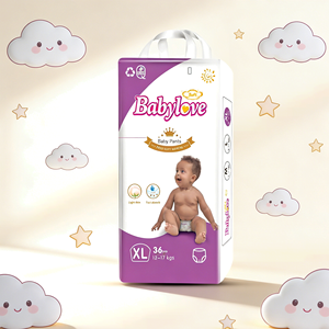 Pañales <span class=keywords><strong>Babylove</strong></span> para Bebé, Talla XL, 36 Unidades, a Prueba de Fugas, con Bloqueo de Agua, Suaves, Transpirables, Amigables con la Piel, Cómodos y Desechables - Product Image 2