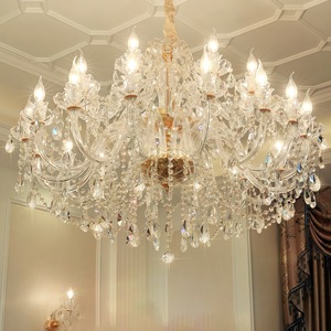 JYLIGHTING Traditional Luminaire Fancy Europe <b>Crystal</b> Chandelier <b>Ceiling</b> Luxury Lamp Home Decor Pendant <b>Light</b> <b>Crystal</b> Chandelier - Product Image 1