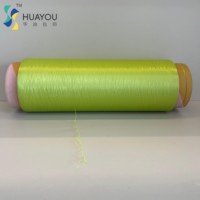 Fil de nylon 100% teint en masse 70D/24F vert, fil élastique pour couture et tricot à la main, haute ténacité DTY pour tissage et tricotage