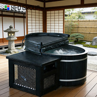 Pendingin Air HI-Q Ice Bath dengan Filter, Aplikasi Wifi, untuk Cold Plunge, Cold Water Plunge, Bak Mandi Es dengan Sistem Pendingin